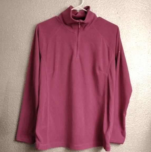 Columbia Sportswear Bright Pink Pullover    Size L - Picture 1 of 5